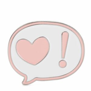 TALKING HEART PIN